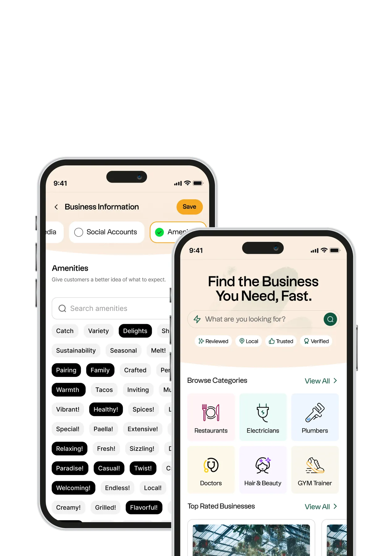 GreenHub business directory app built by PixlerLab