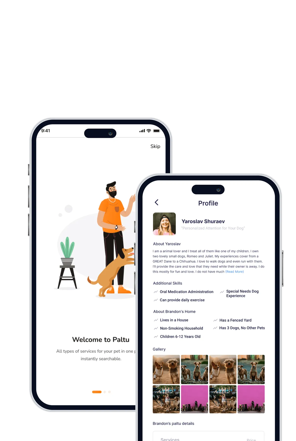 Paltu pet care app built by PixlerLab